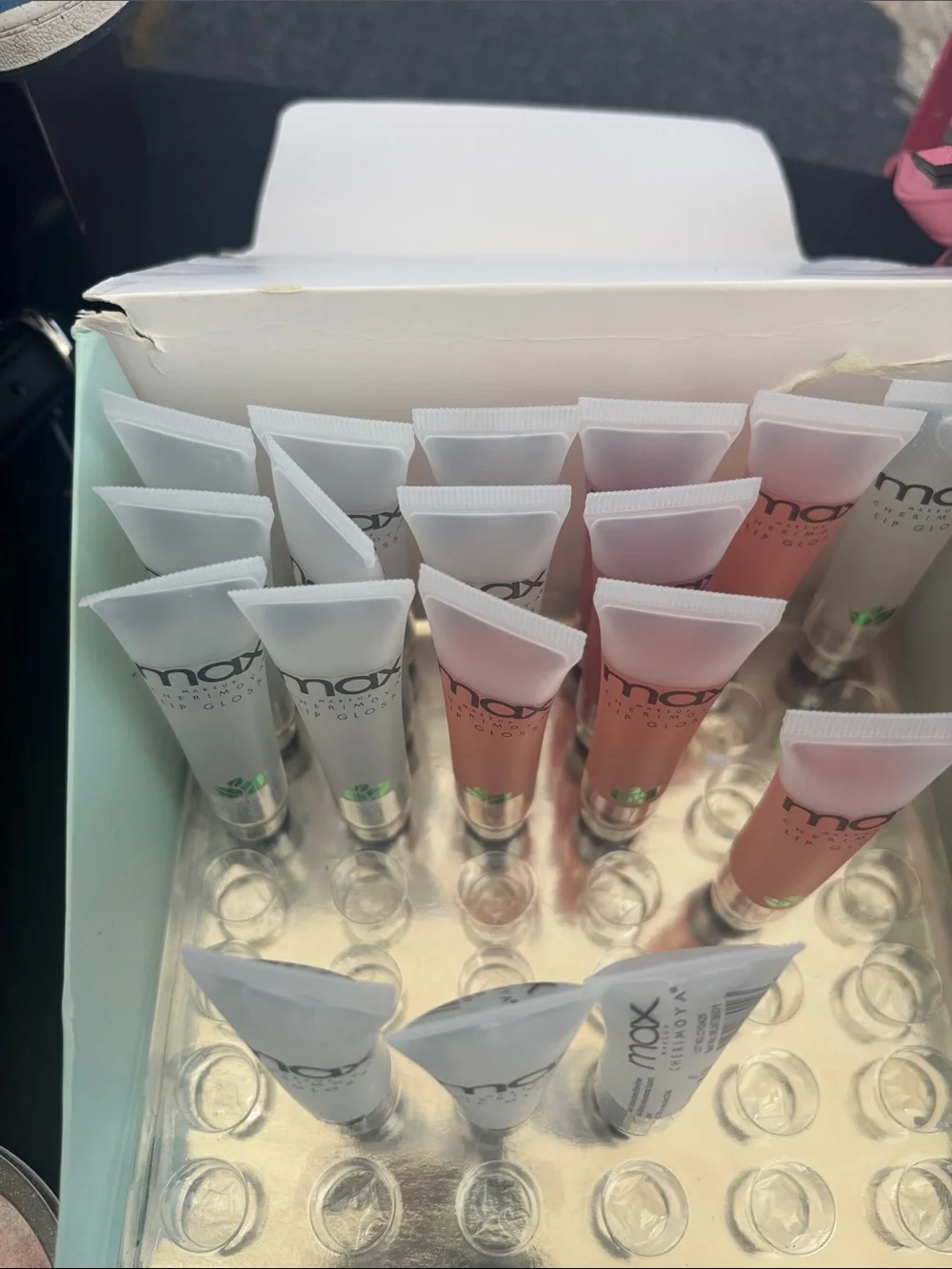 Lip Gloss Trio Set - Pink and Clear Shades